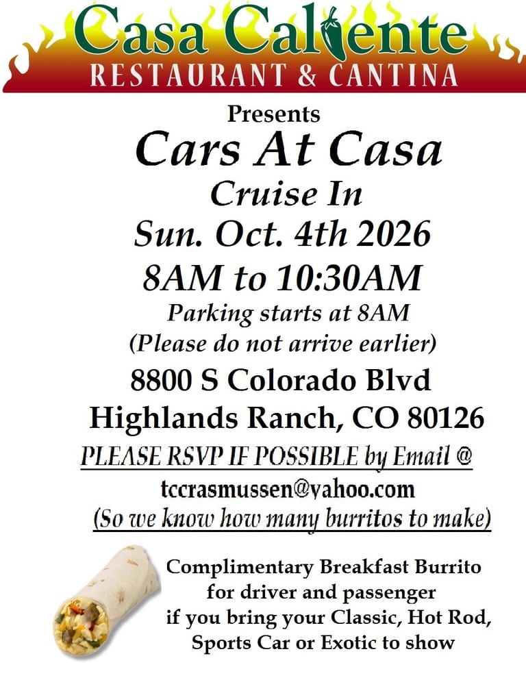 Cars at Casa Cruise In