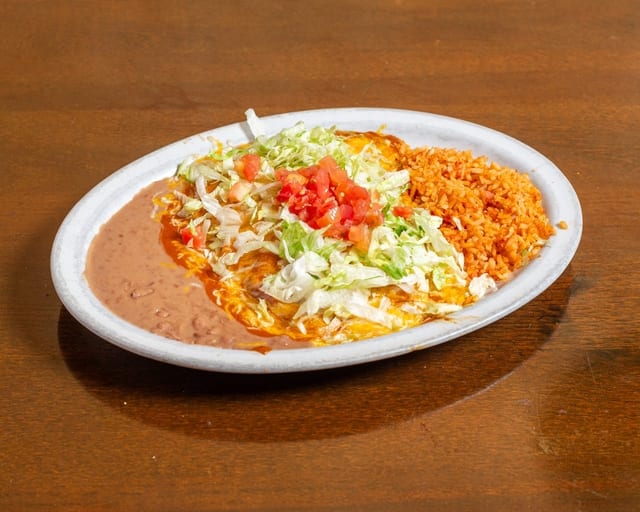 2 Enchiladas.